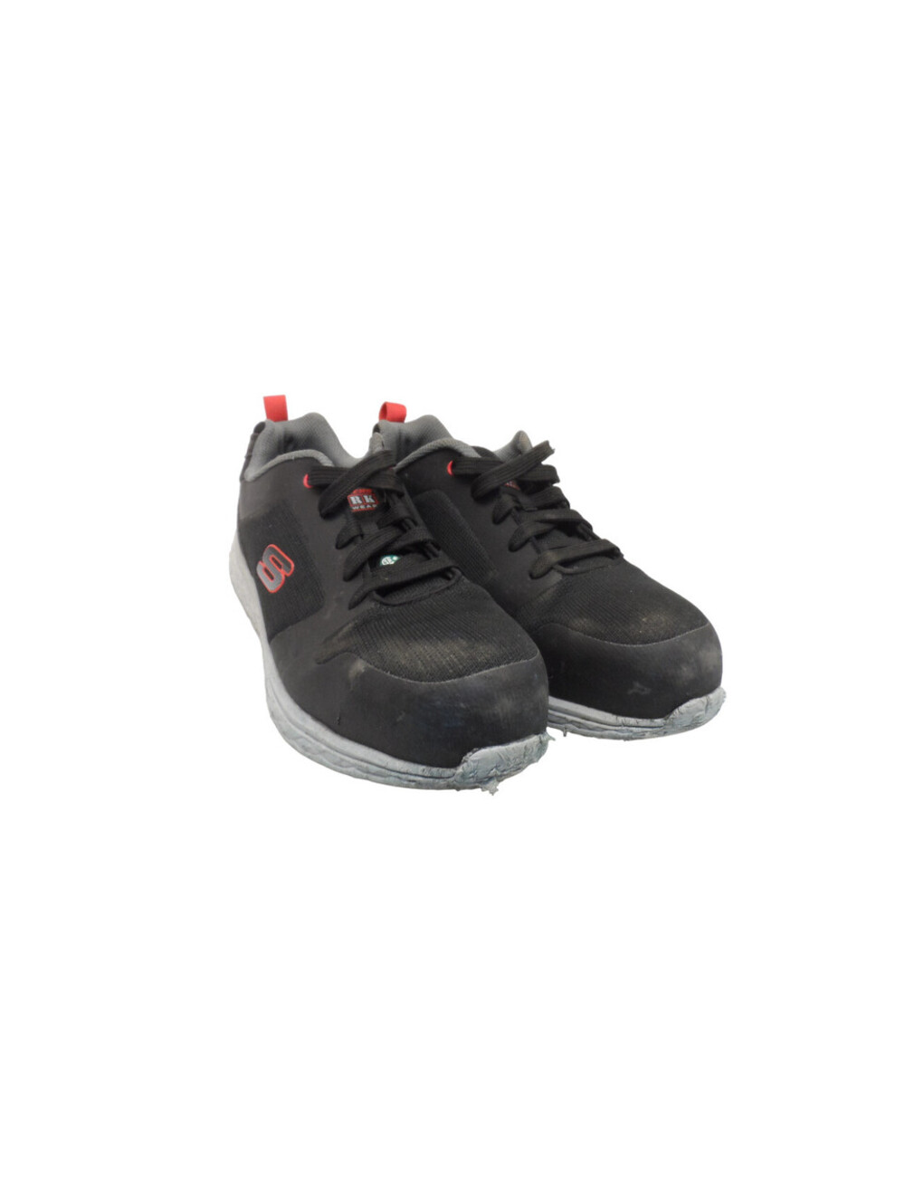 Skechers Men's 99992002 Aluminum Toe Steel Plate Safety Shoes Black/Red Size 10M